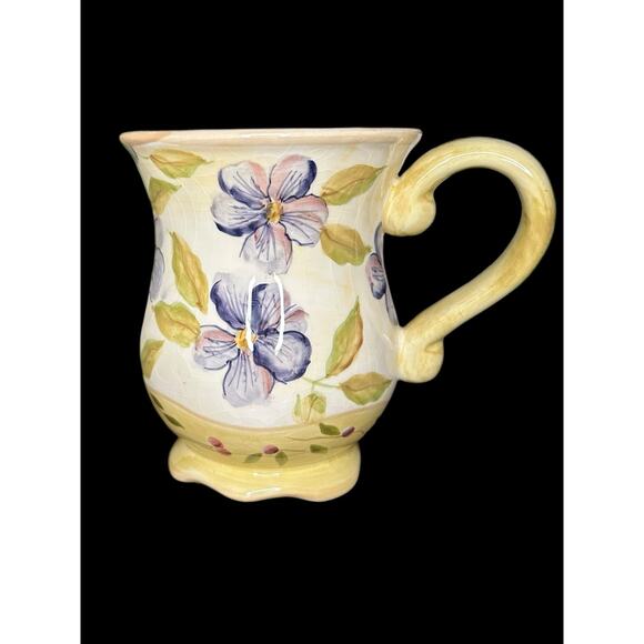Capriware Other - Capriware Hand Painted Floral‎ Mugs (5)